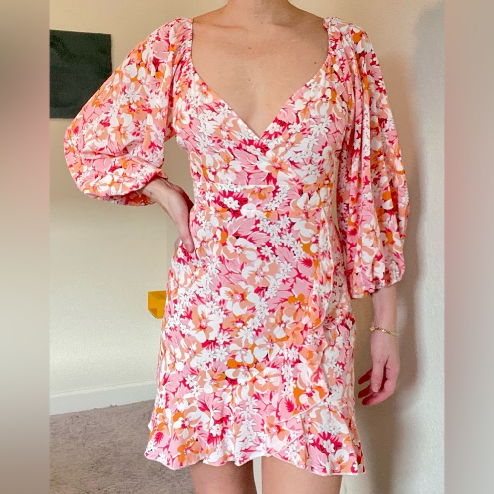 Double Crazy floral dress